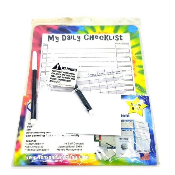 On Track Responsibility and Behavior System for Ages 8 - 14 For 1 - 2 Children - Picture 1 of 4